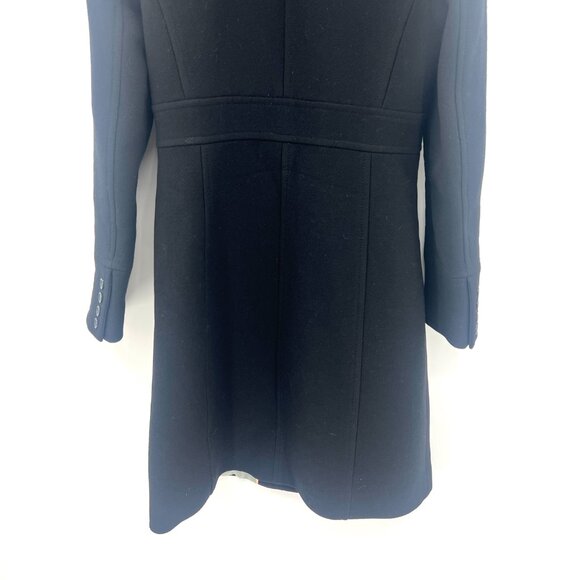 J. Crew Factory Black Pea Coat - Picture 7 of 7